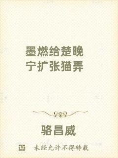 墨燃給楚晚寧擴張貓弄